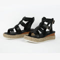 Womens Wedge Espadrille Ankle Strap Gladiator Sandals