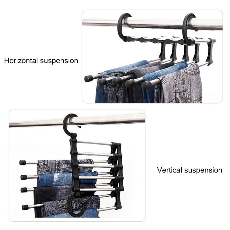 Adjustable Stainless Steel Multifunctional Trouser Rack