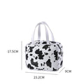 Cow Print PU Makeup Bag - Women's Travel Organizer