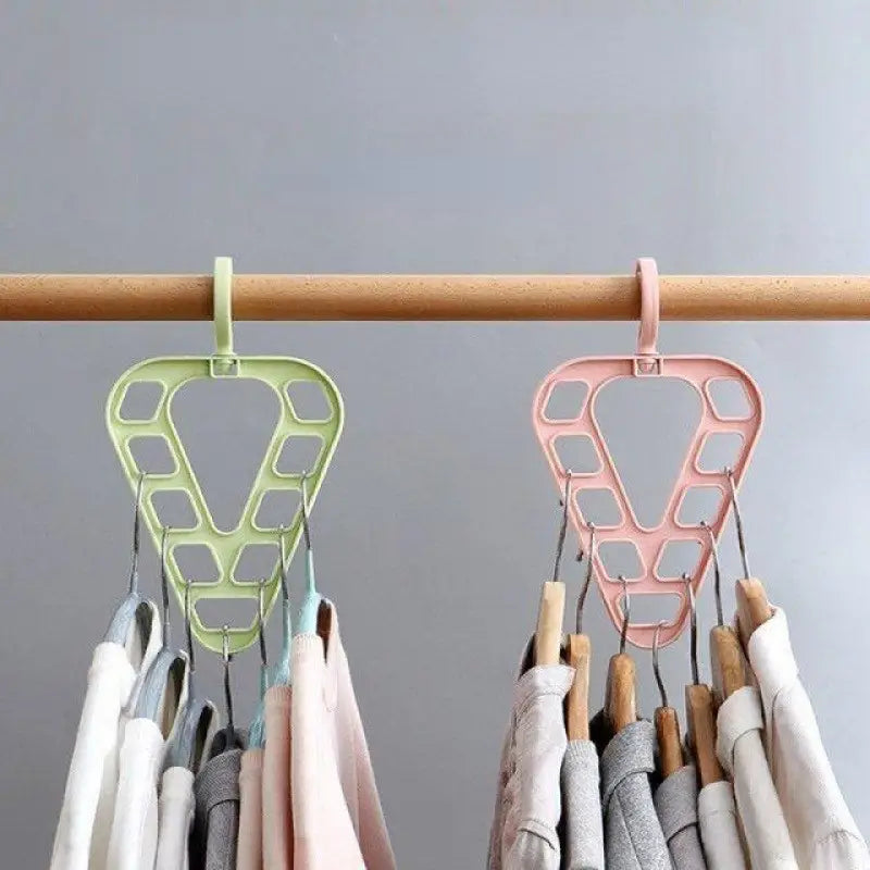 Folding Anti-Slip Clothes Hanger for Balcony Drying