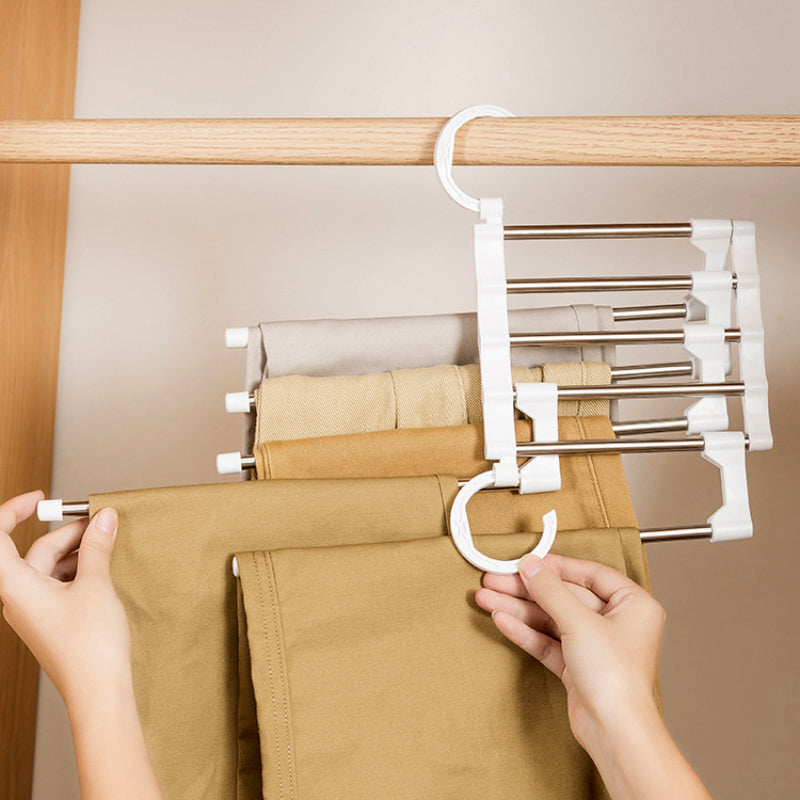 Adjustable Stainless Steel Multifunctional Trouser Rack