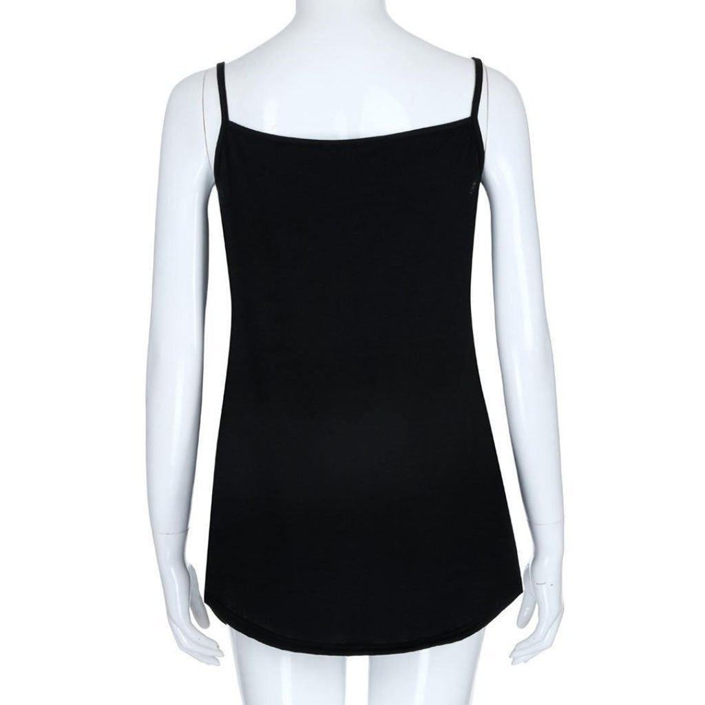 Super Chiffon Women's Pleated Summer Tank Top