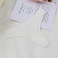 40 Cotton Women's Thongs - Seamless & Sporty Design