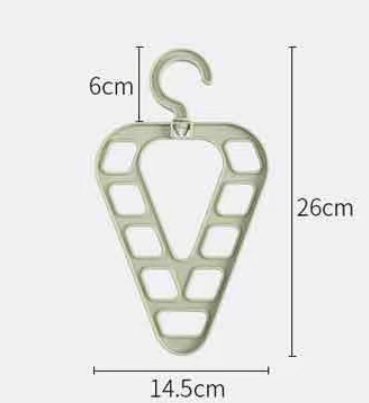 Folding Anti-Slip Clothes Hanger for Balcony Drying