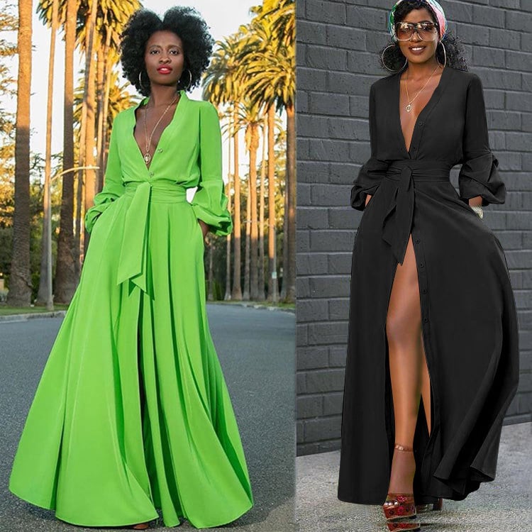 Hot Style Women's Sexy Dress - European and American Fashion