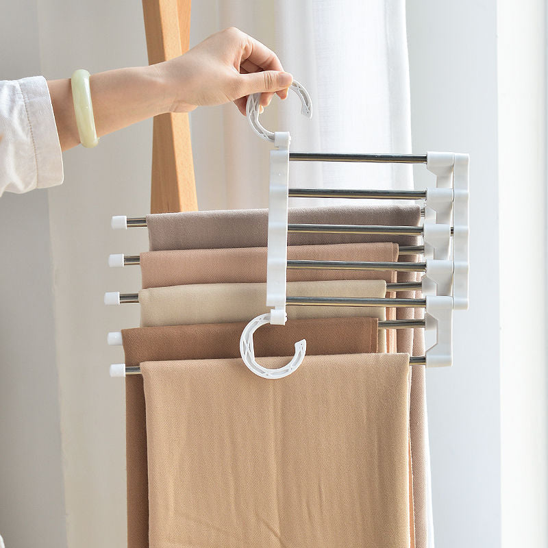 Adjustable Stainless Steel Multifunctional Trouser Rack