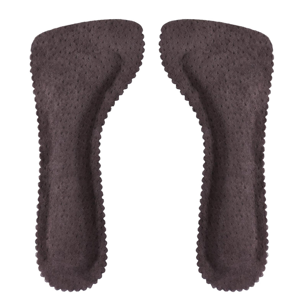 Pigskin High Heel Cushion Inserts for Women 3/4 Invisible Self-Adhesive Cushioning Insoles Arch Support for Dress Shoes Sandals Flats and Boots Anti-Slip and Ultra-Absorbent 1 Pair