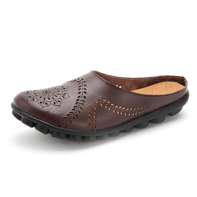 Summer Casual Low-Cut Flat Peas Slippers for Women